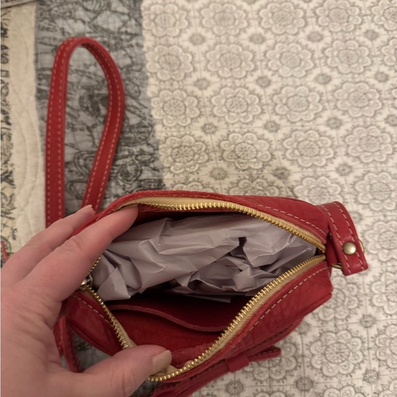 Portland Leather Small Camera Bag Sugar! New! - Picture 5 of 5